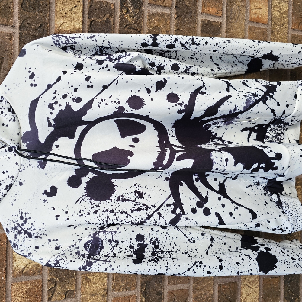 Black and White Splatter Jacket